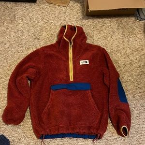The north face fleece hoodie